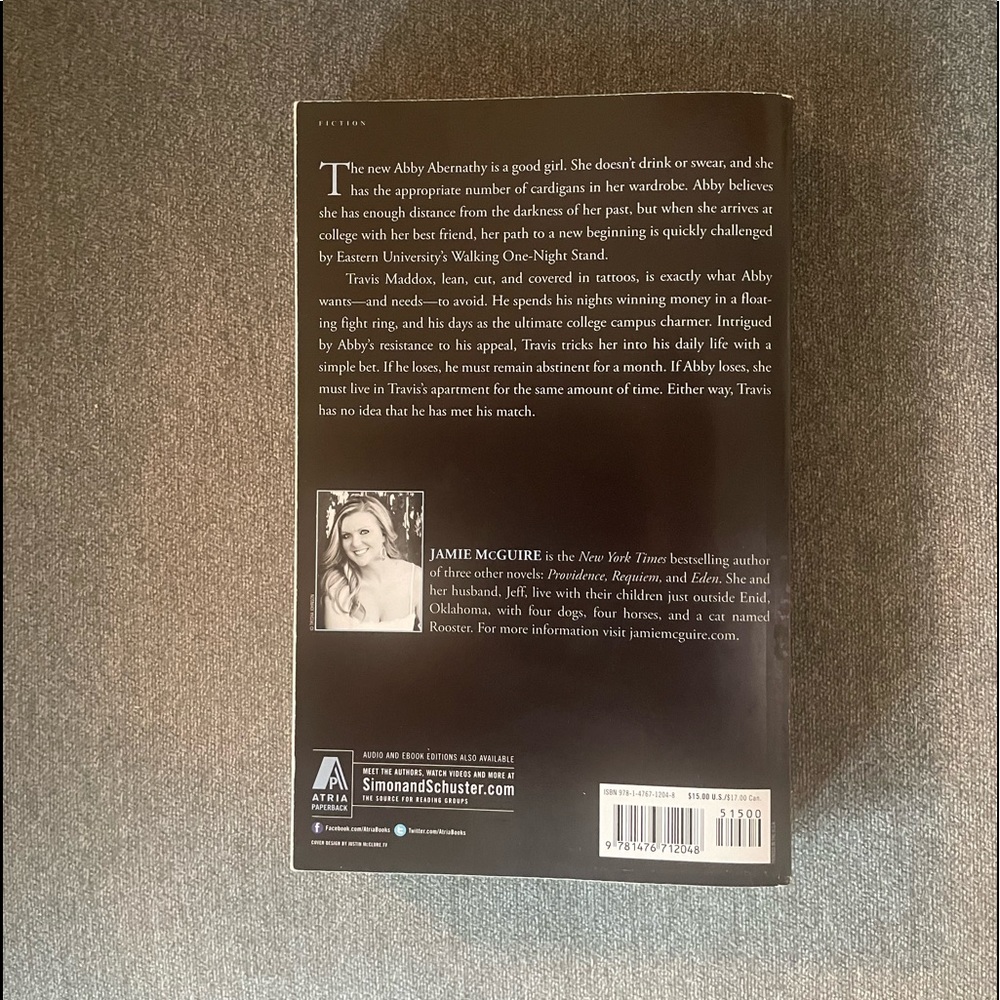 “Beautiful Disaster” Novel - Picture 2 of 6